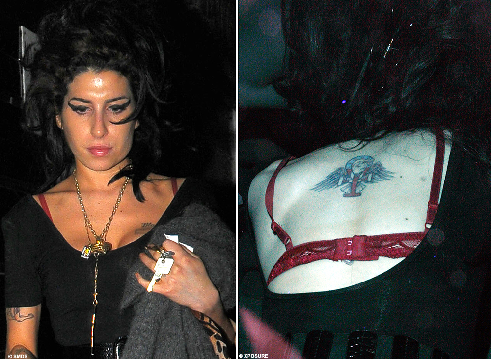 30 Drop-Dead Gorgeous Amy Winehouse Tattoos