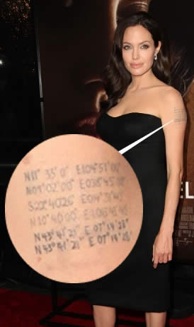 Angelina Jolie Tattoos tattoo angelinajolie tattoos 31