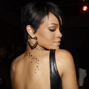 Rihanna Tattoos on Rihanna Tattoos    All Star Tattoos
