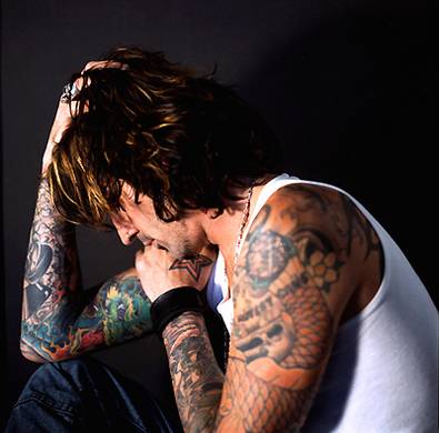 Rock Star Chick tattoo by Jon Poulson by Las Vegas Tattoos by Jon Poulson